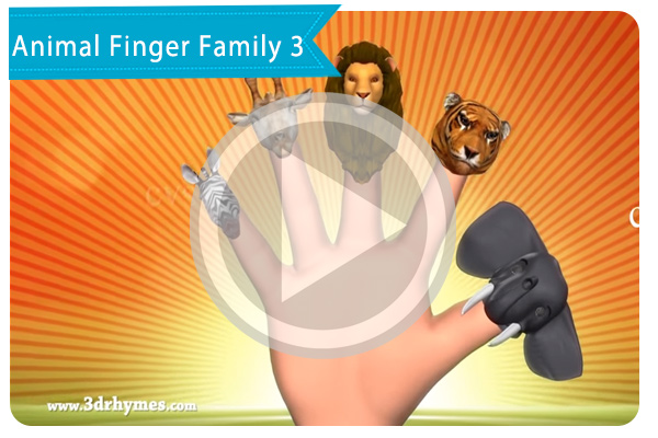 Animal Finger Family 3