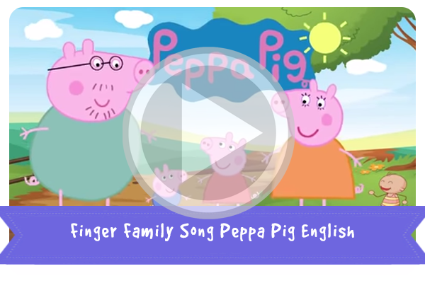 Finger Family Song Peppa Pig English