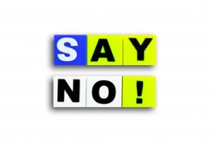 Saying No