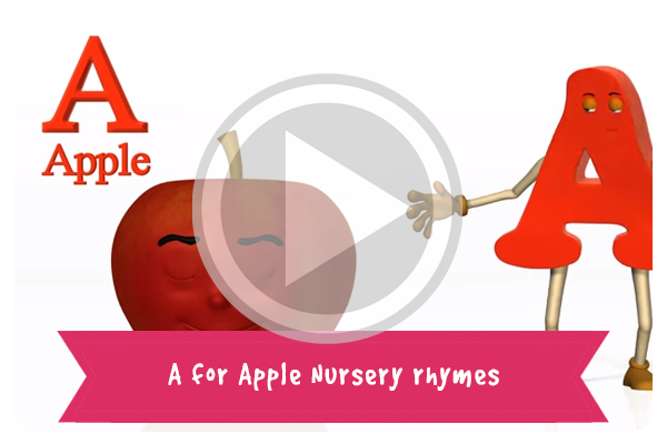 A for Apple Nursery rhymes