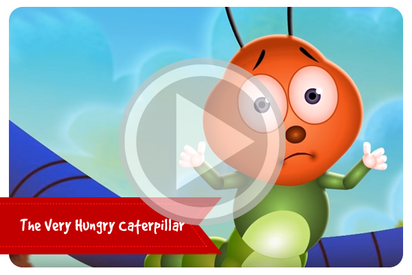 The Very Hungry Caterpillar | Animated Stories For Children