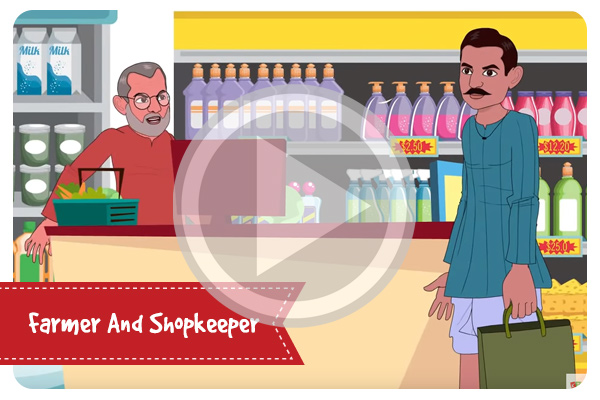 Farmer And Shopkeeper