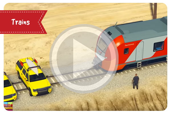 Trains | Videos For Children | Transport Vehicle