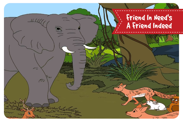 Friend In Need's A Friend Indeed - English Stories For Kids