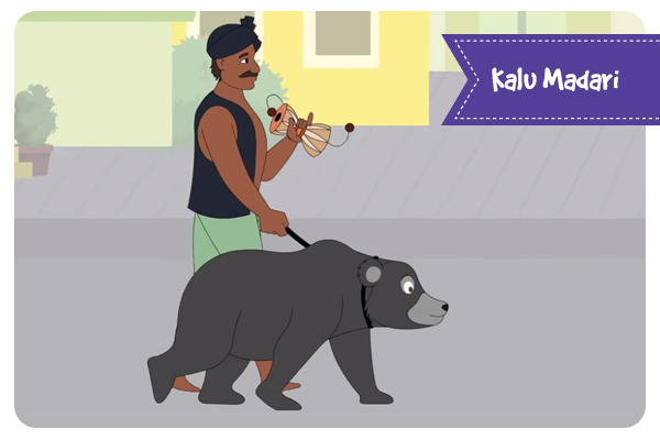 Kalu Madari | Hindi Nursery Rhymes For Kids
