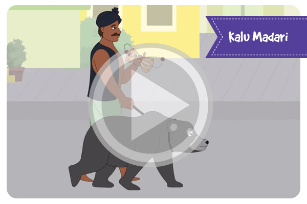 Kalu Madari | Hindi Nursery Rhymes For Kids
