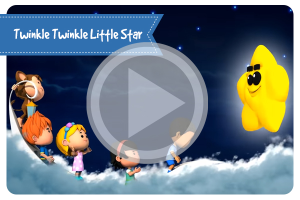 Twinkle Twinkle Little Star with Lyrics