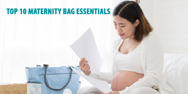 Top 10 Maternity Bag Essentials