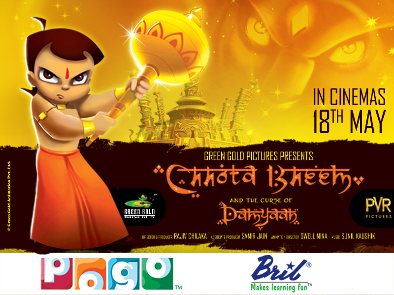 Win 2 FREE Chhota Bheem and the Curse of Damyaan Movie Tickets