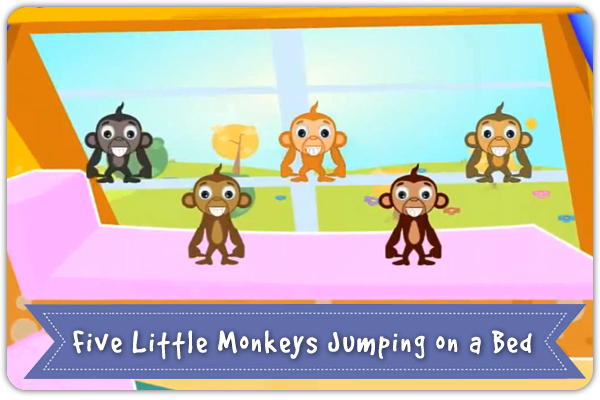 Five Little Monkeys Jumping on a Bed