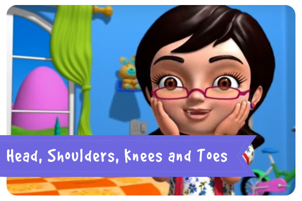 Head, Shoulders, Knees and Toes plus Popular Nursery rhymes for Children