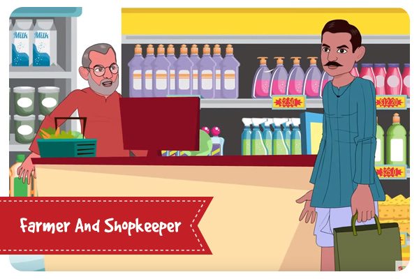 Farmer And Shopkeeper