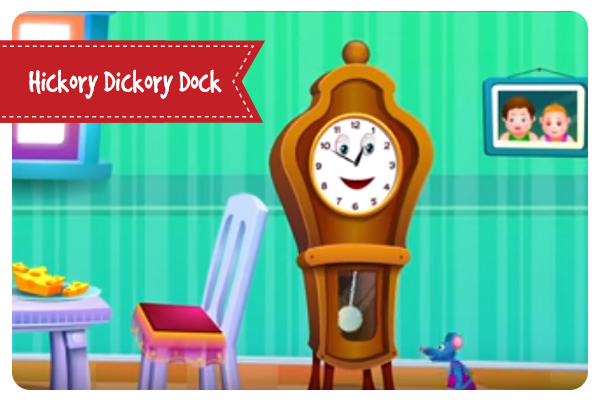Hickory Dickory Dock Nursery Rhyme With Lyrics