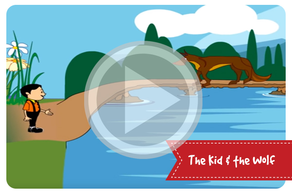 The Kid & the Wolf | Short Stories for Kids