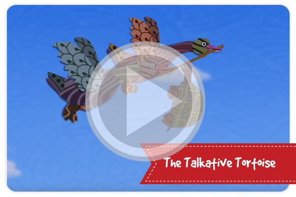 The Talkative Tortoise - Panchatantra Stories for Kids