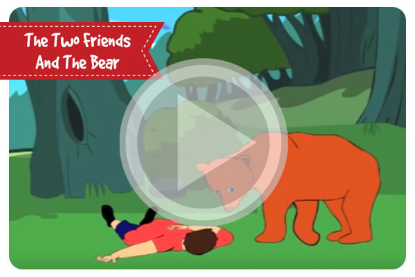 The Two Friends And The Bear
