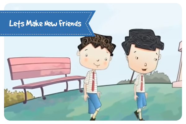 Lets Make New Friends - Cartoon Stories For Kids