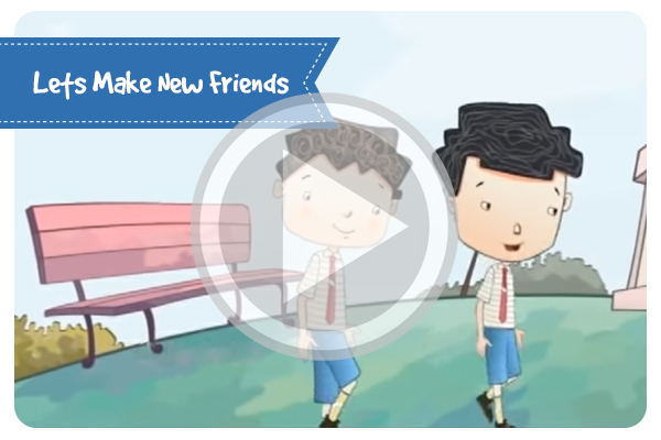 Lets Make New Friends - Cartoon Stories For Kids