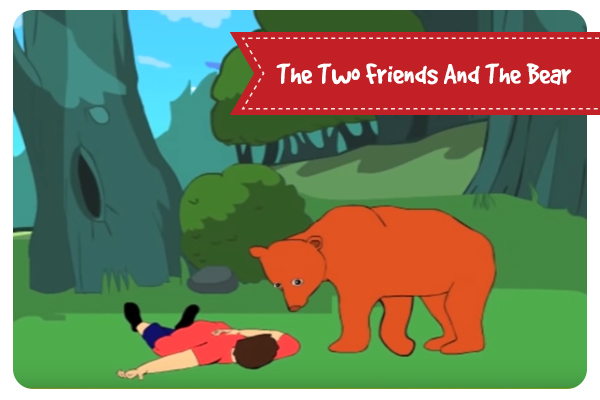 The Two Friends And The Bear