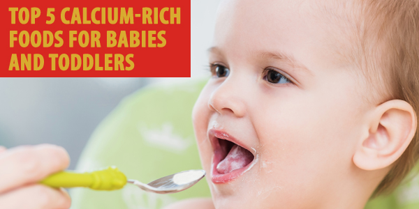 Top 5 Calcium-Rich Foods for Babies and Toddlers
