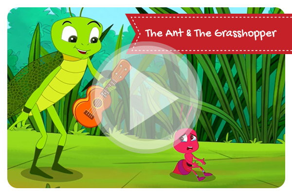 The Ant & The Grasshopper - Bedtime Stories
