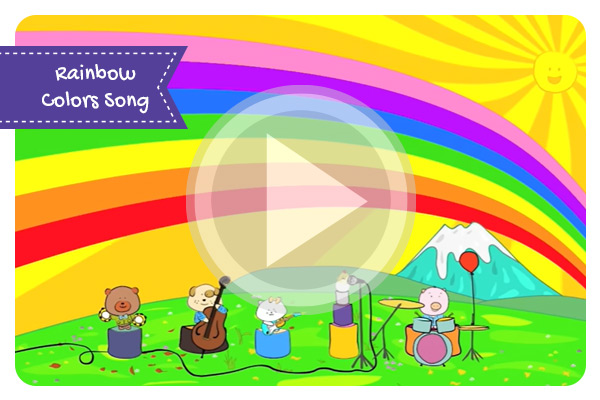 Rainbow Colors Song | Colors Song for Kids | The Singing Walrus