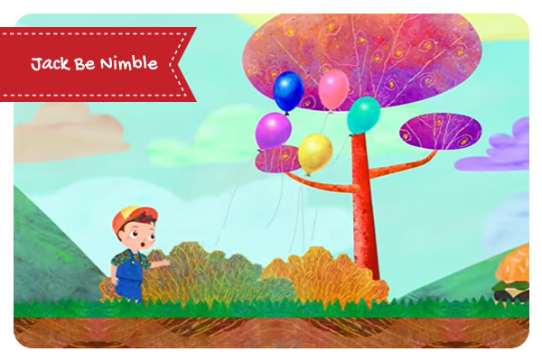 Jack Be Nimble | CoComelon Nursery Rhymes & Kids Songs
