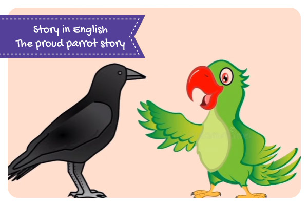 Story in English l short story l Moral story l The proud parrot story l 1mint story l Short Moral