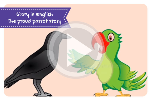 Story in English l short story l Moral story l The proud parrot story l 1mint story l Short Moral